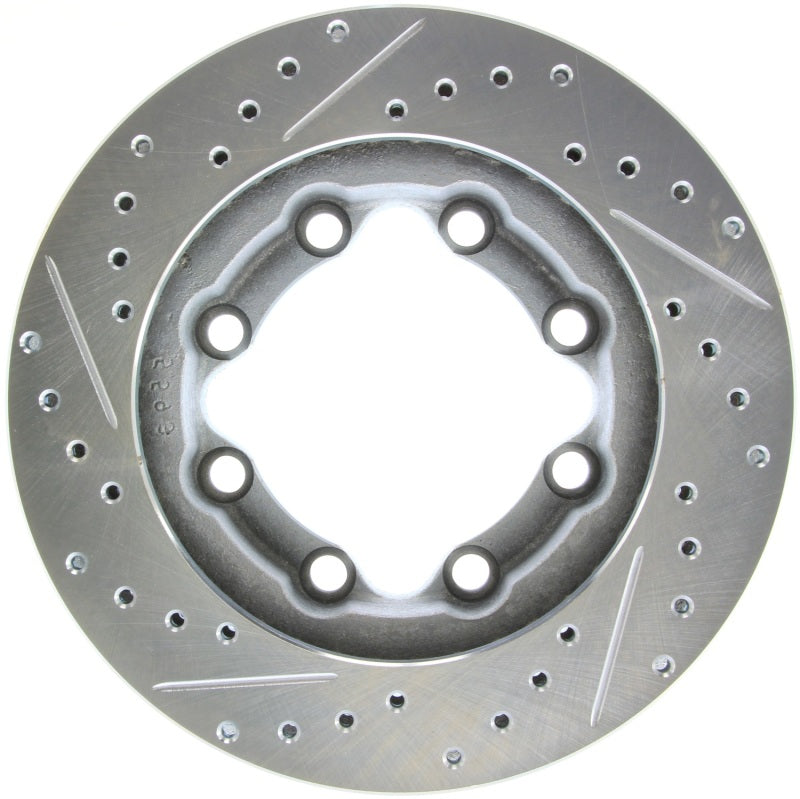 StopTech Select Sport Drilled & Slotted Rotor - Front Right