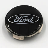 Ford Racing Ford Truck/SUV Black And Chrome Wheel Center Cap Kit