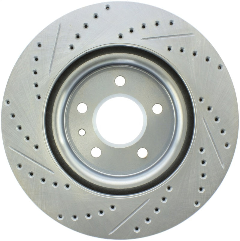 StopTech Select Sport Drilled & Slotted Rotor - Front Right