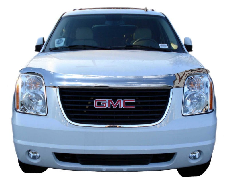 AVS 07-14 GMC Yukon (Excl. Hybrid Models) High Profile Hood Shield - Chrome