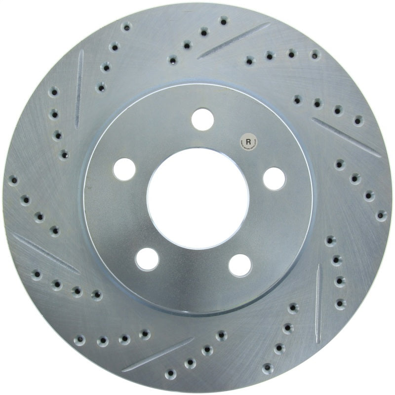 StopTech Select Sport Drilled & Slotted Rotor - Front Left