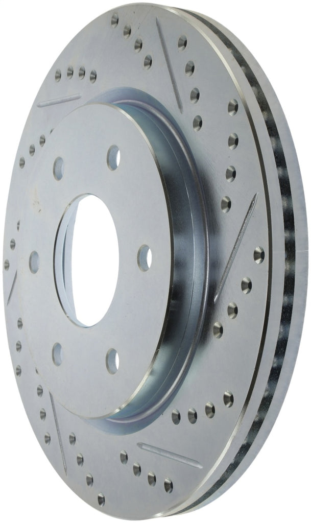 StopTech Select Sport Drilled & Slotted Rotor - Rear Left