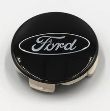 Load image into Gallery viewer, Ford Racing Ford Truck/SUV Black And Chrome Wheel Center Cap Kit