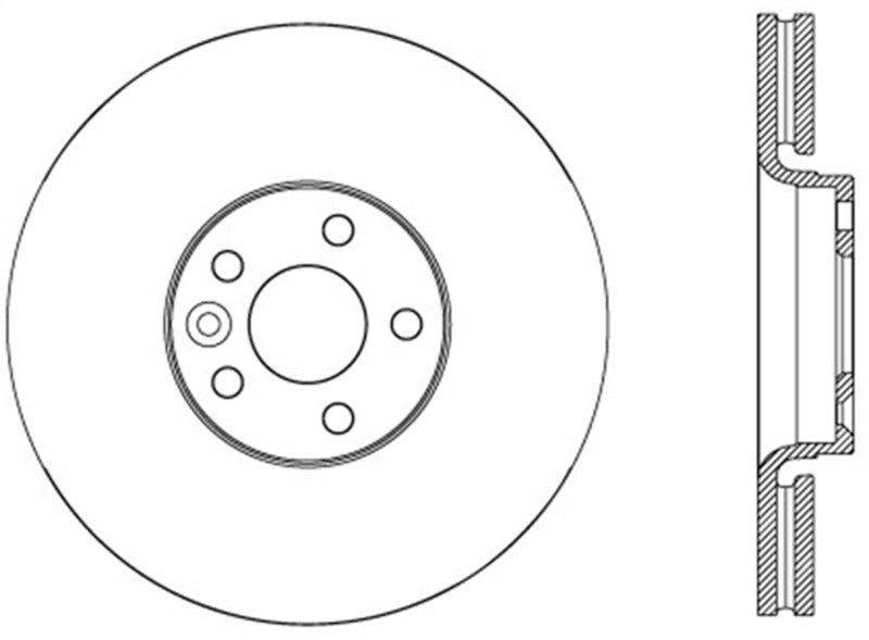 StopTech Slotted Sport Brake Rotor