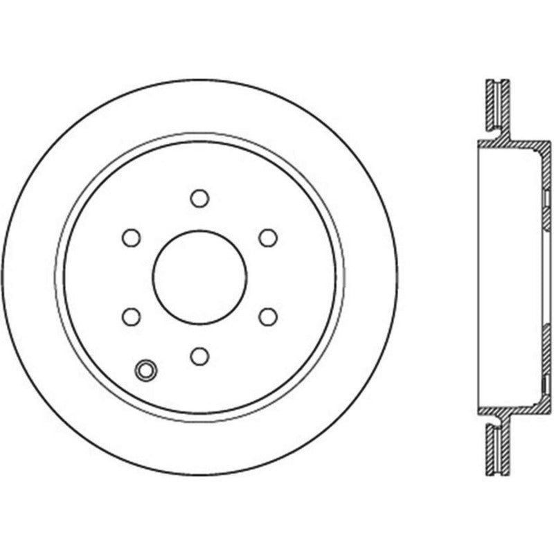 StopTech Slotted Sport Brake Rotor