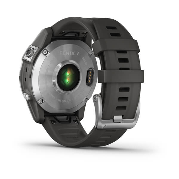 fēnix® 7 – Standard Edition (Silver with Graphite Band)