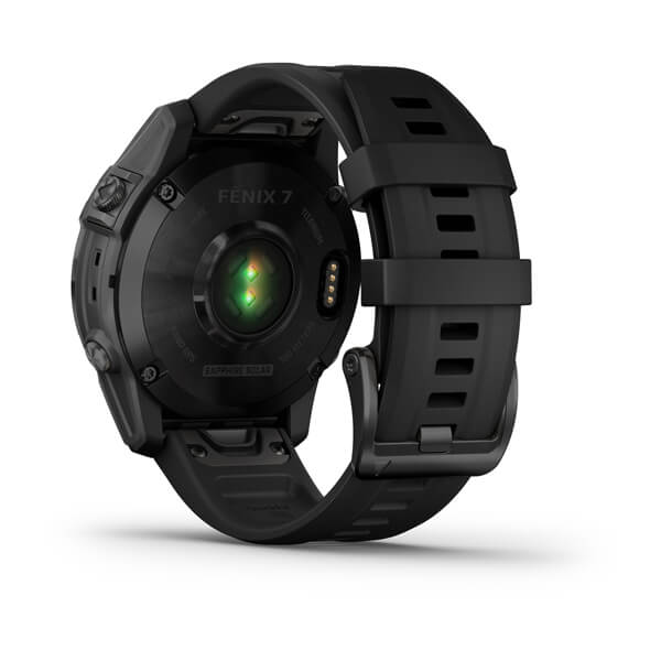 fēnix® 7 – Sapphire Solar Edition (Black DLC Titanium with Black Band)