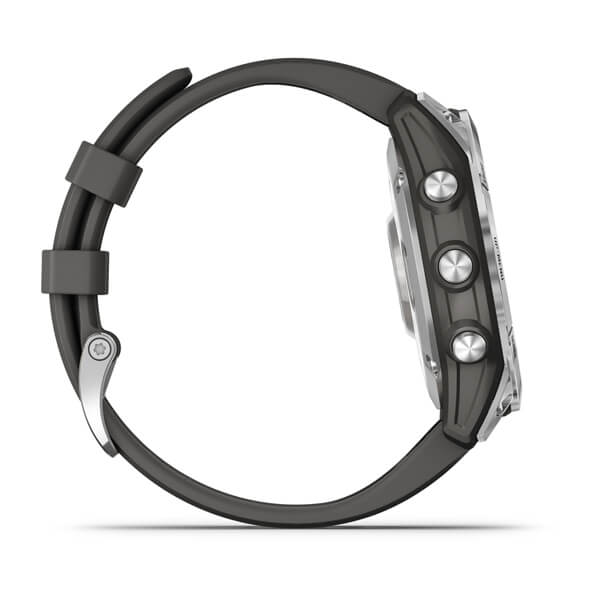 fēnix® 7 – Standard Edition (Silver with Graphite Band)