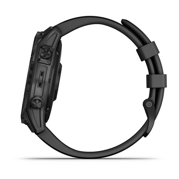 fēnix® 7 – Sapphire Solar Edition (Black DLC Titanium with Black Band)