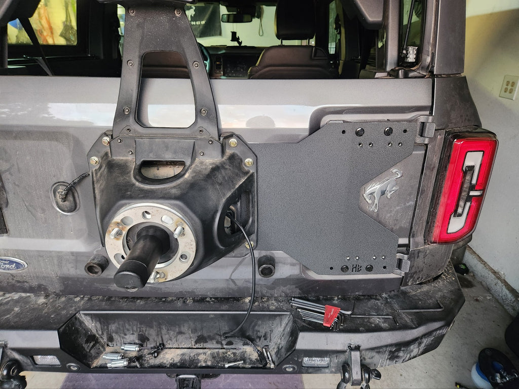 Hammer Built Bronco HD Tailgate Reinforcement System (Bronco Raptor Hinges Only)