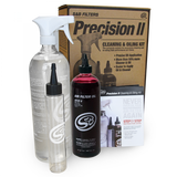 S&B Filters PRECISION II: CLEANING & OIL KIT (RED OIL)