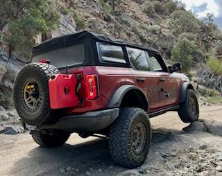 Hammer Built Bronco Modular Tailgate Reinforcement System