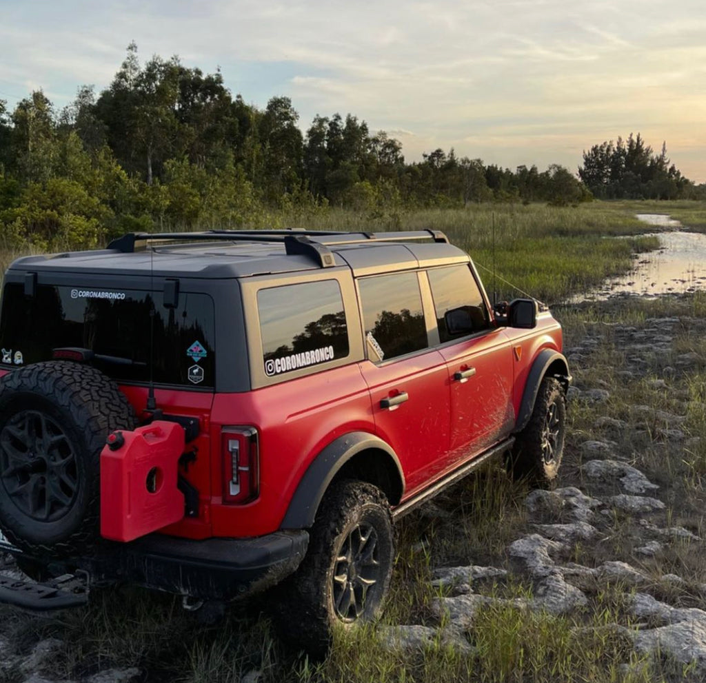 HAMMER BUILT BRONCO ANTENNA/LIGHT/WHIP MOUNT FOR TAILGATE SUPPORT SYSTEM